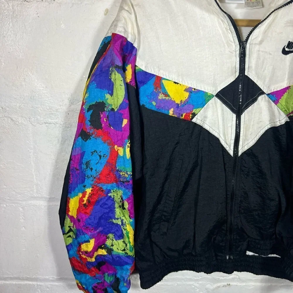 Vintage Colorful Nike Windbreaker